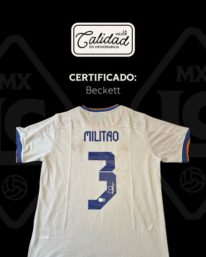 Jersey firmado Eder Militao Real Madrid 2021 - 2022