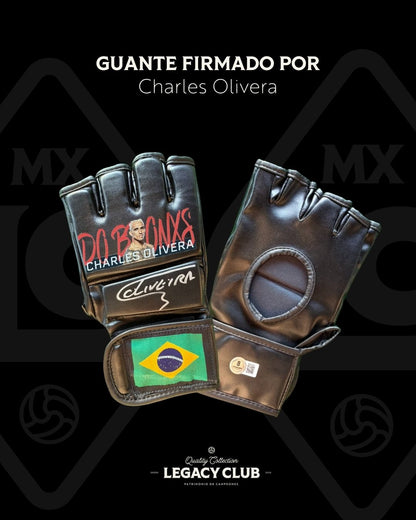 Guante firmado Charles Olivera