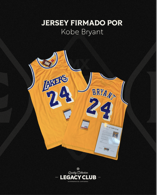 Jersey Autografiado Kobe Bryant Lakers