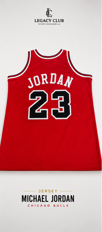 Jersey firmado Michael Jordan Chicago Bulls (Upper Deck)
