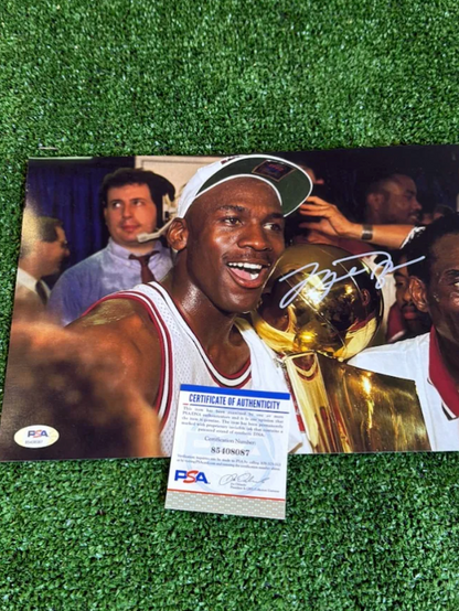 Michael Jordan — Fotografía Trofeo — Chicago Bulls