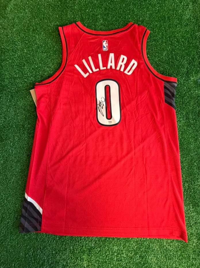Damian Lillard — Roja — Portland Trail Blazers
