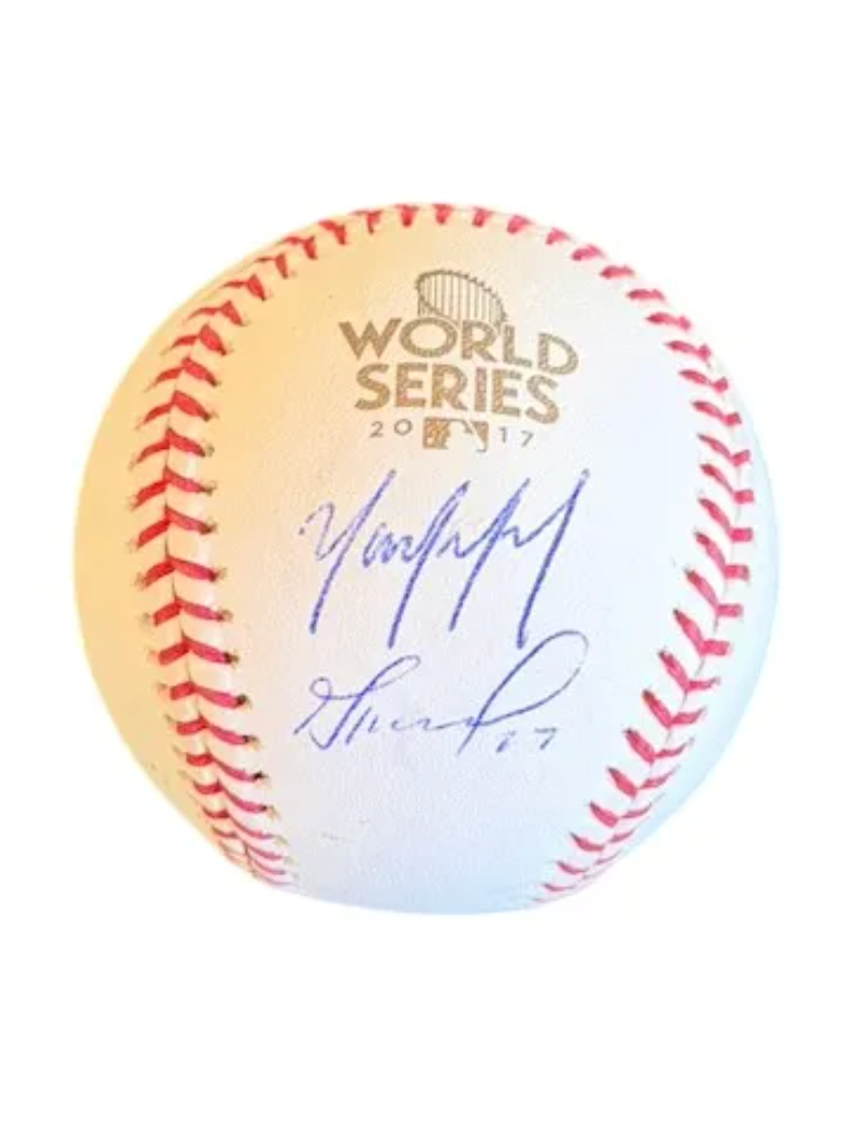 Yordan Álvarez y José Altuve — World Series 2017 — MLB