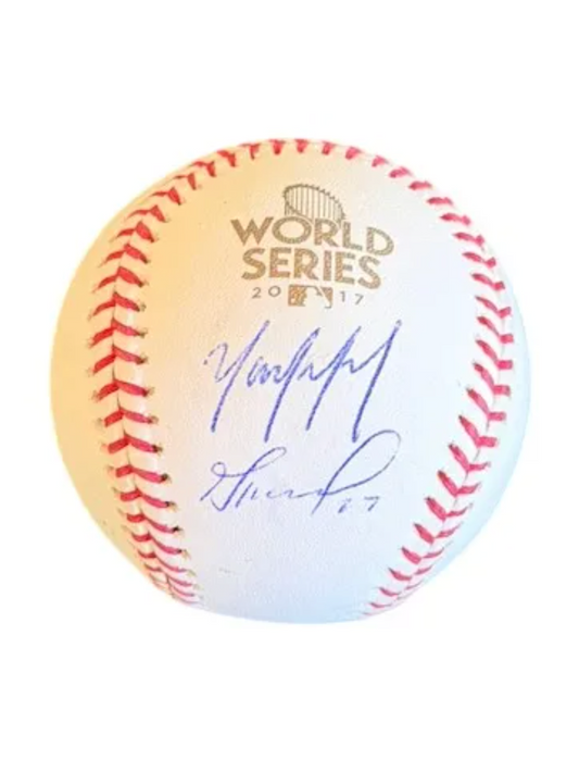 Yordan Álvarez y José Altuve — World Series 2017 — MLB