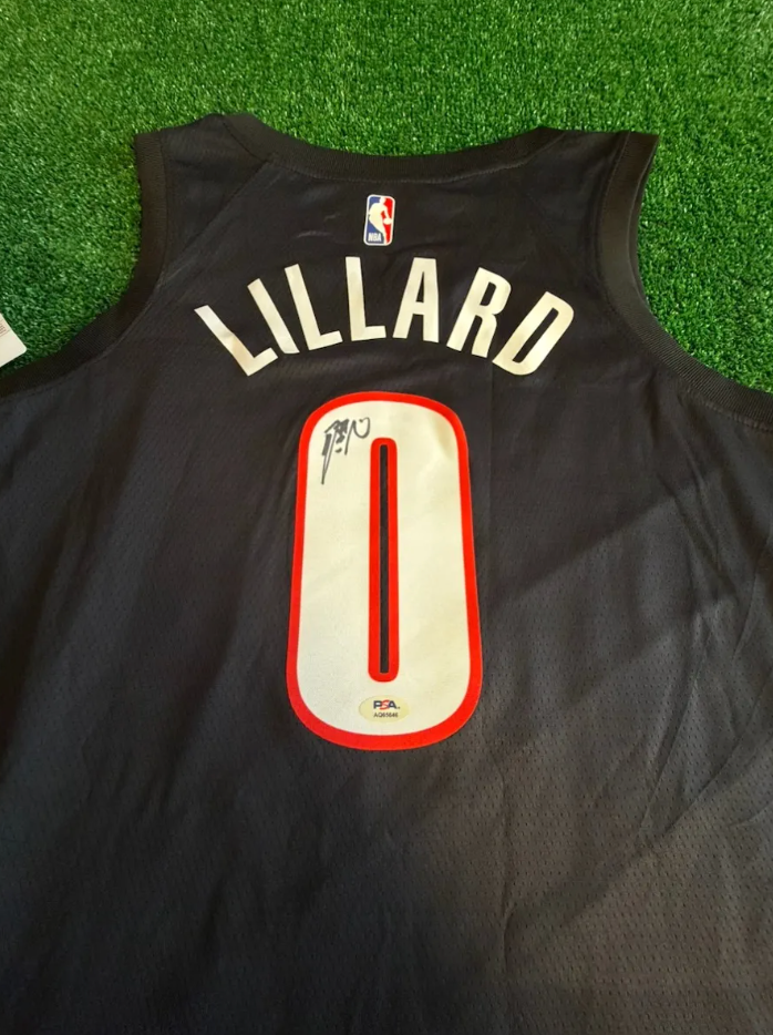 Damian Lillard — Negra — Portland Trail Blazers