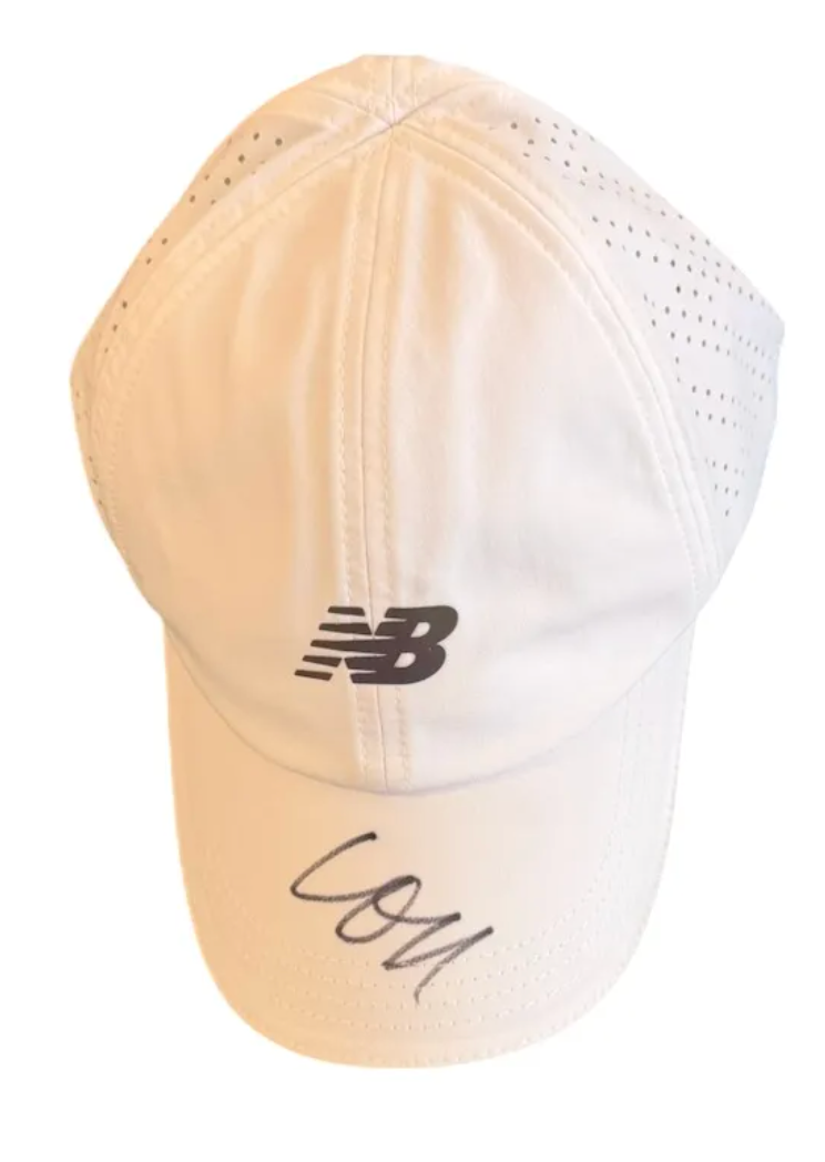 Coco Gauff — Gorra New Balance — Tenis