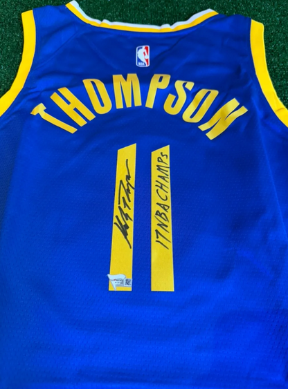 Klay Thompson — "17 NBA Champs" — Golden State Warriors