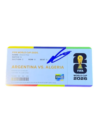 Nico Paz — Ticket Mundial 2026 — Selección Argentina