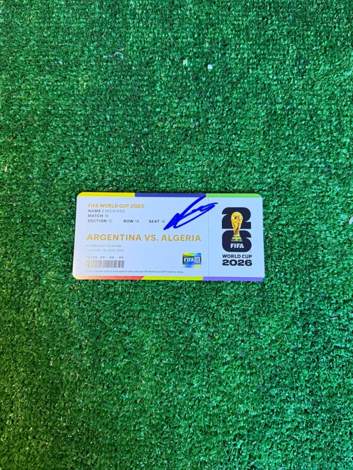 Nico Paz — Ticket Mundial 2026 — Selección Argentina