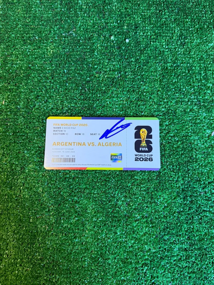 Nico Paz — Ticket Mundial 2026 — Selección Argentina
