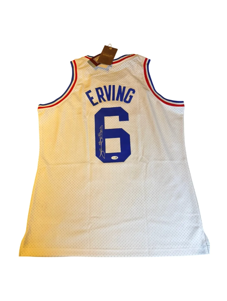 Julius Erving — Blanca — Philadelphia 76ers