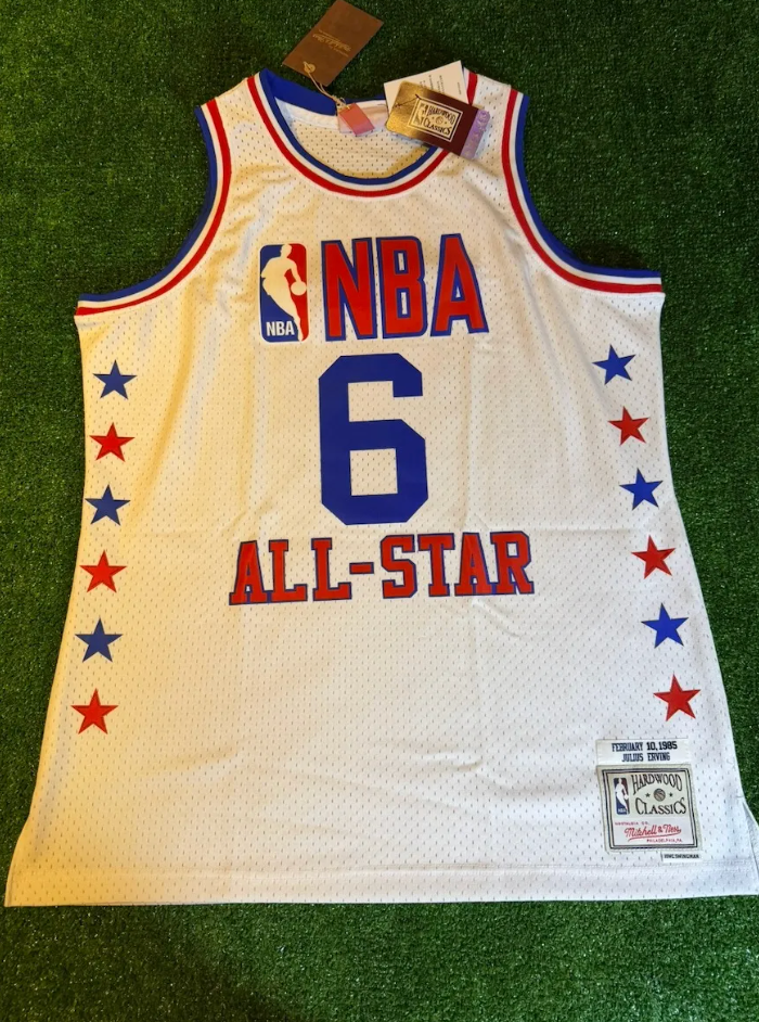 Julius Erving — Blanca — Philadelphia 76ers