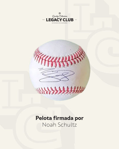 Pelota firmada Noah Schultz