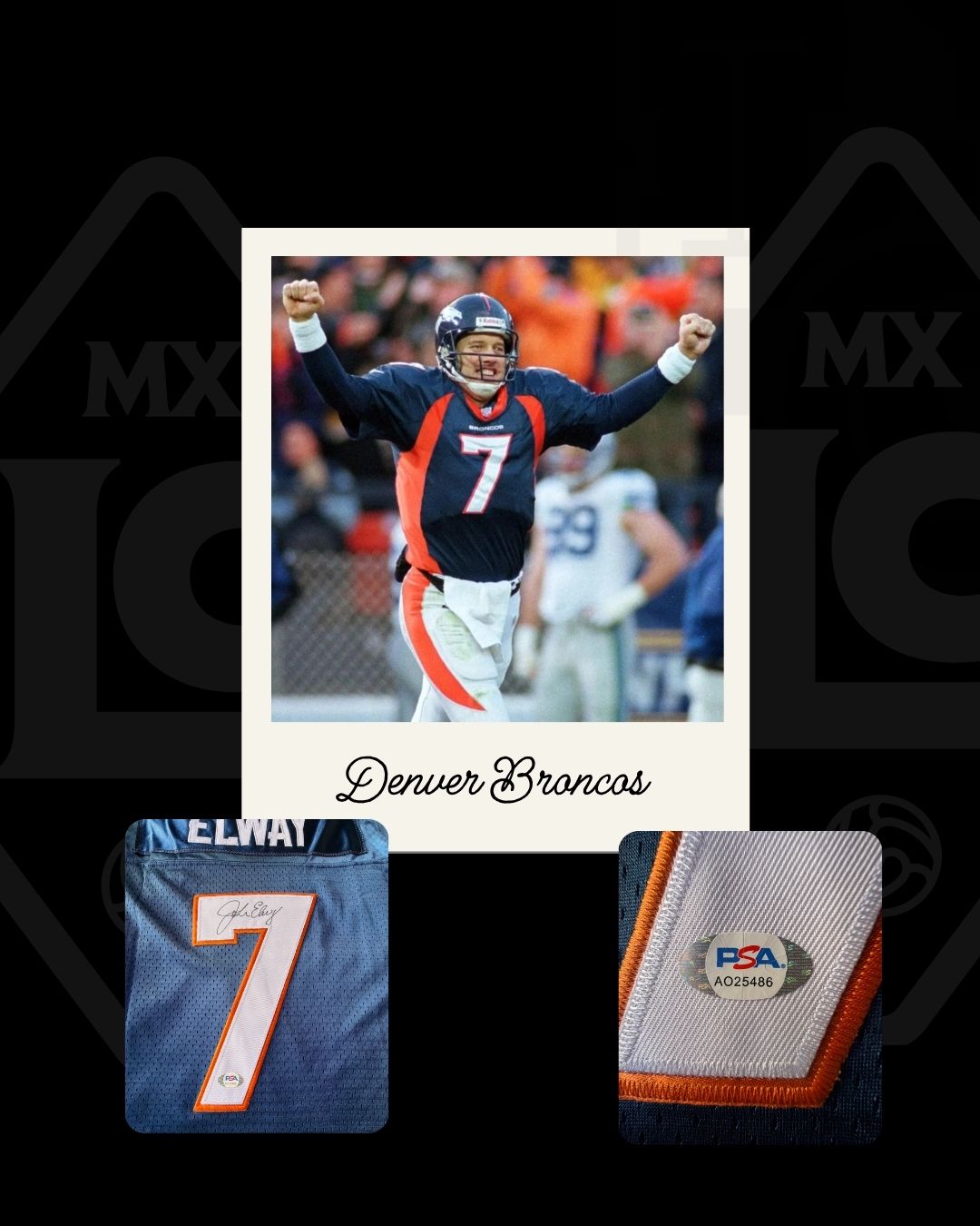 John Elway Denver Broncos MN