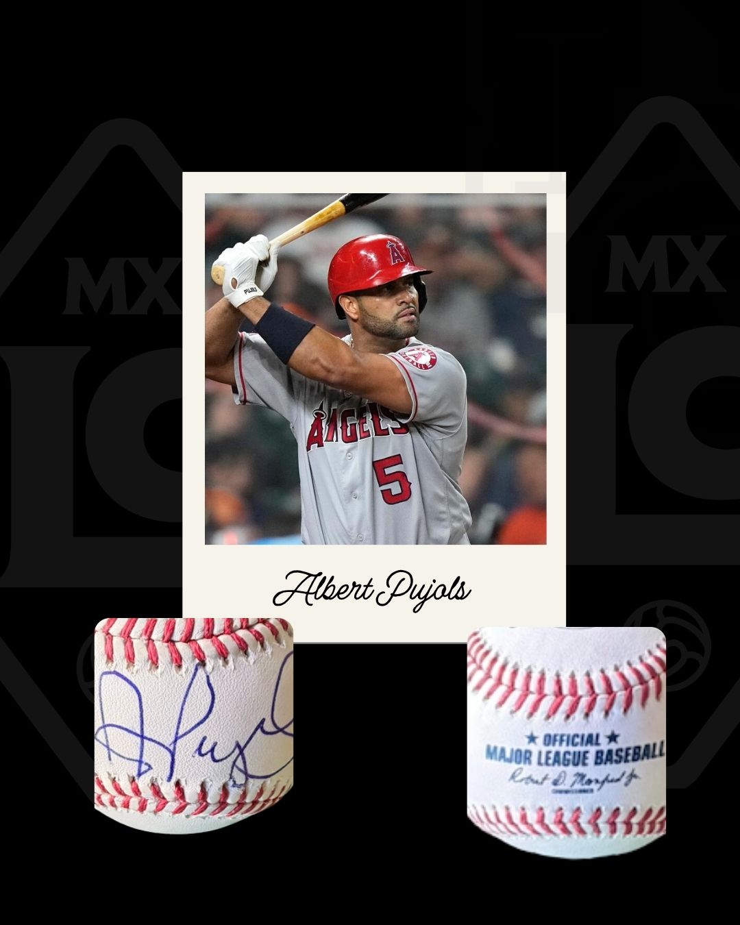 Pelota firmada Albert Pujols