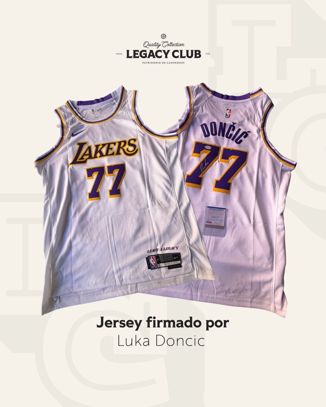 Luka Doncic Lakers Blanca