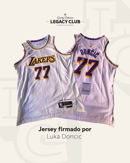 Luka Doncic Lakers Blanca