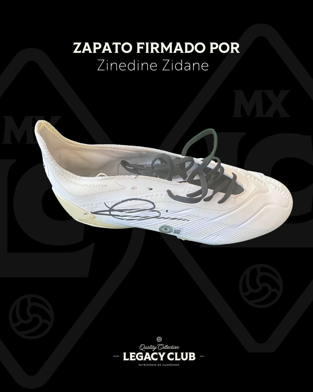 Zapato firmado Zinedine Zidane Adidas Y-3