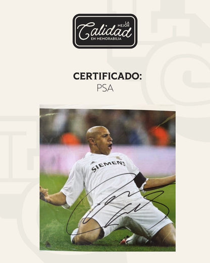 Fotografia Roberto Carlos Real Madrid