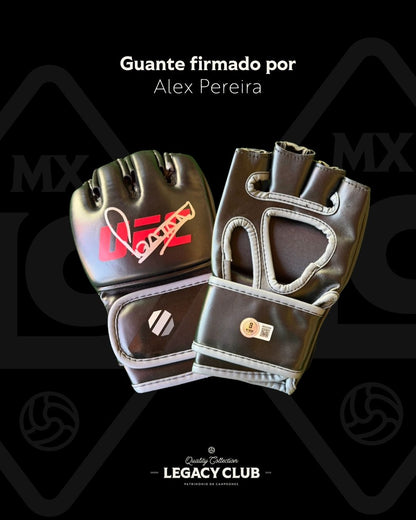 Guante firmado Alex Pereira