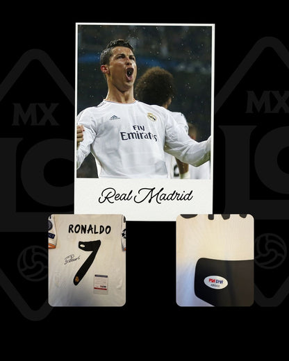 Jersey firmado Cristiano Ronaldo Real Madrid 2014