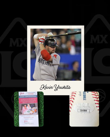 Pelota firmada Kevin Youkilis