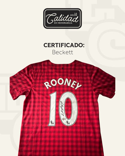 Jersey firmado Wayne Rooney Manchester United 2012 - 2013