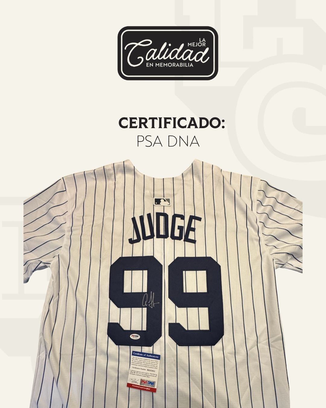 Jersey firmado Aaron Judge
