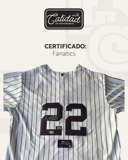 Jersey firmado Juan Soto Yankees