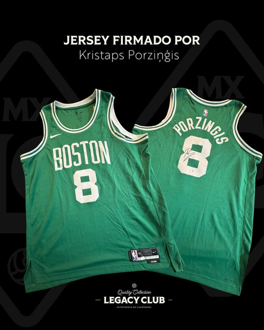 Jersey firmado Kristaps Porziņģis Boston Celtics