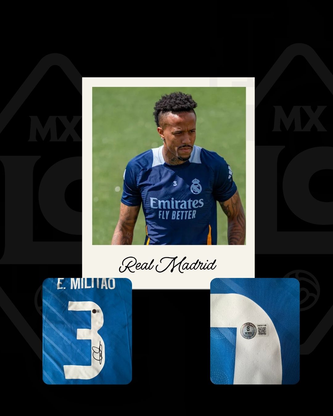 Eder Militao Real Madrid 2025 Azul
