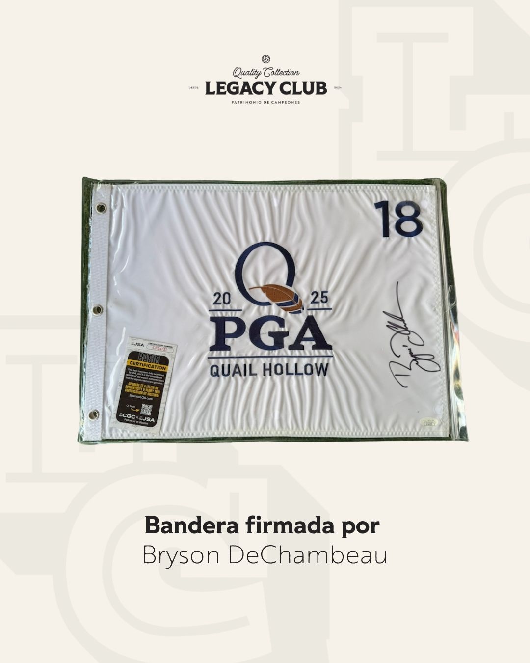 Bandera Bryson DeChambeau