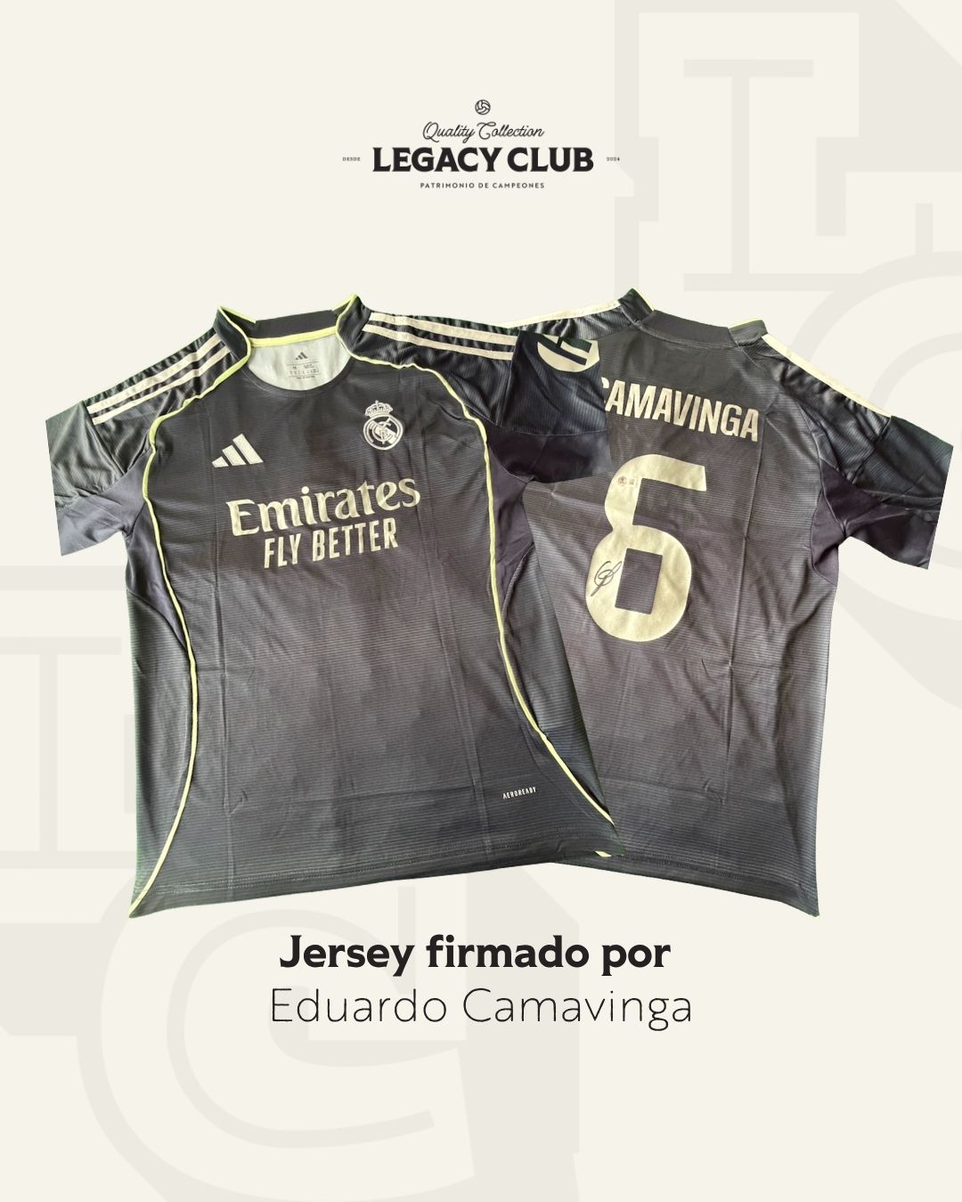 Camavinga Real Madrid 2025 Visitante