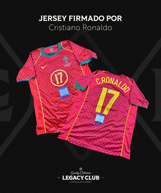 Jersey firmado Cristiano Ronaldo Portugal 2004