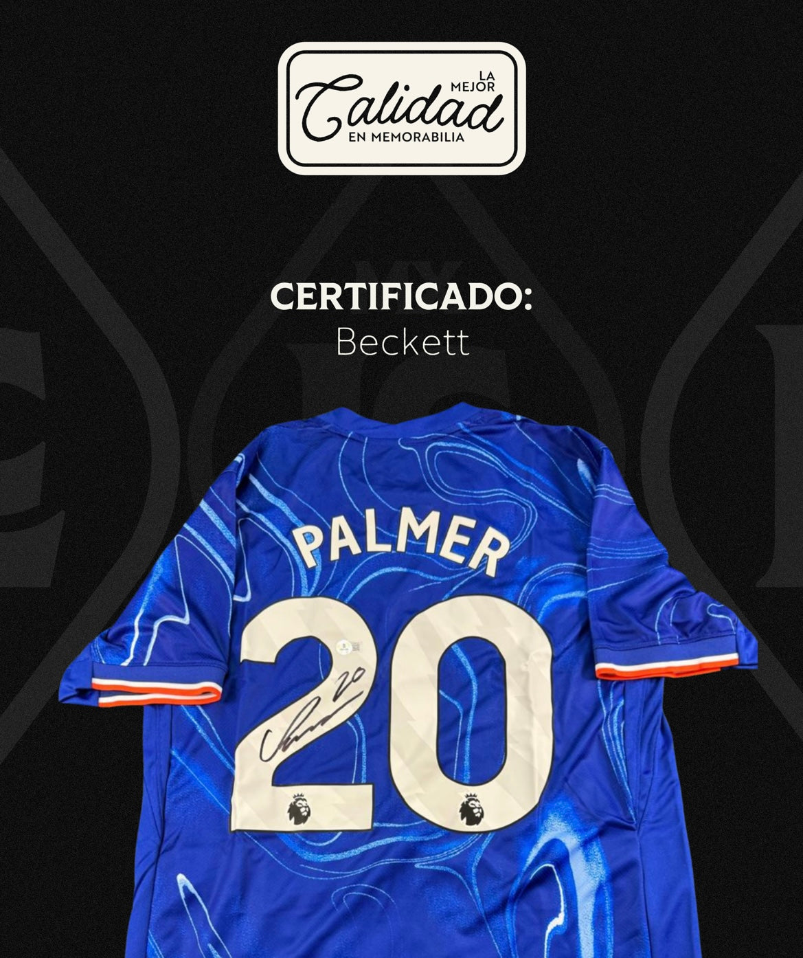 Jersey firmado Cole Palmer Chelsea