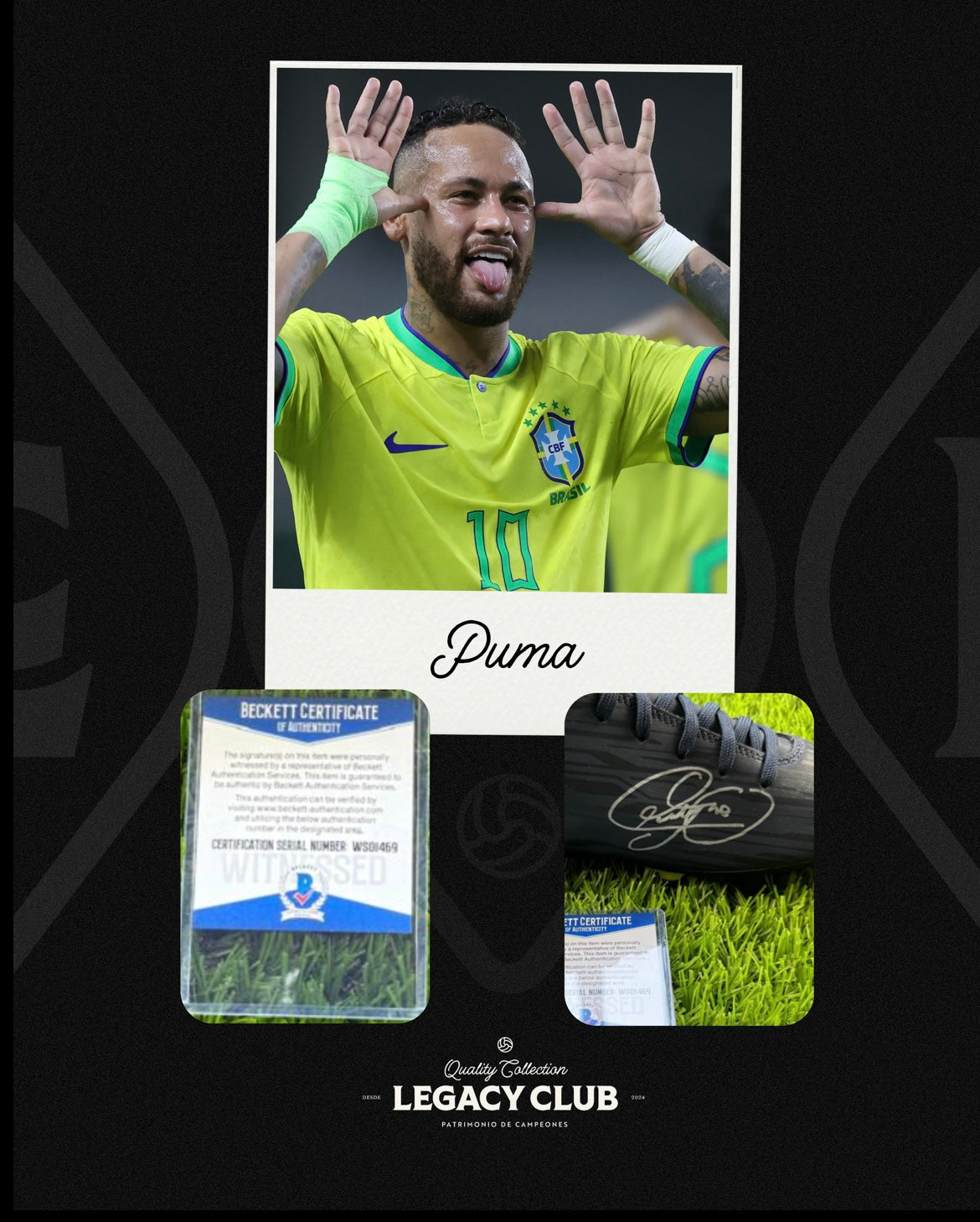 Zapato firmado Neymar Jr Puma