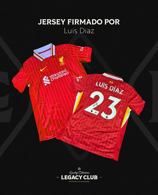 Jersey firmado Luis Diaz Liverpool