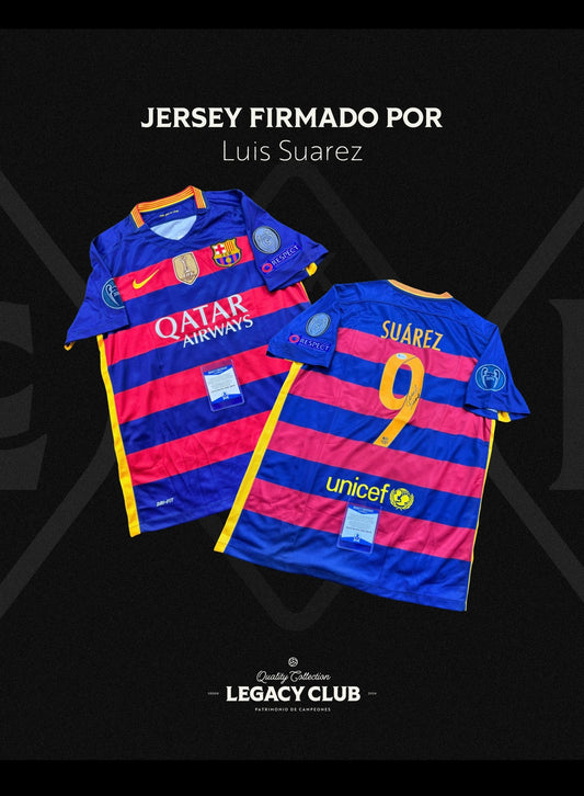 Jersey firmado Luis Suarez Barcelona 2016