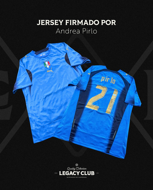 Jersey firmado Andrea Pirlo Italia 2006