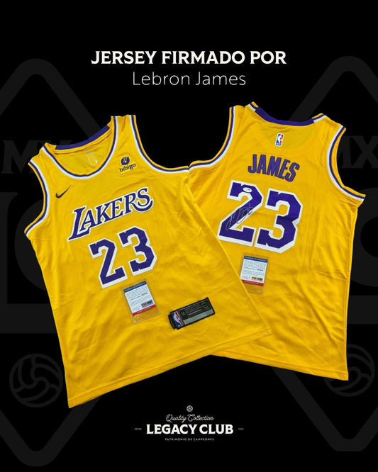 Jersey Firmado Lebron James Lakers Local