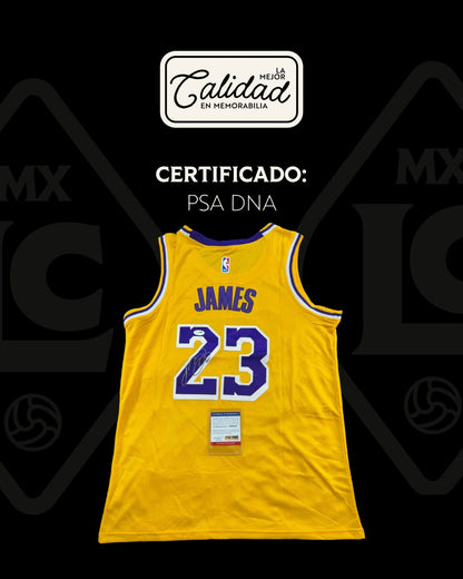 Jersey Firmado Lebron James Lakers Local