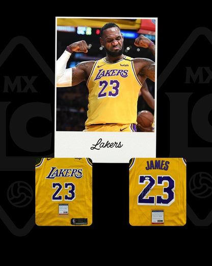 Jersey Firmado Lebron James Lakers Local