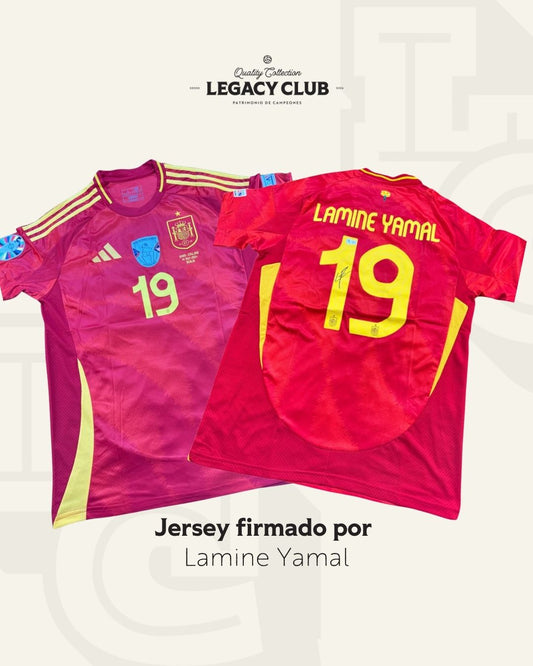 Jersey Firmado Lamine Yamal España