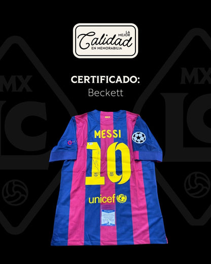 Jersey Firmado Lionel Messi Barcelona 2015