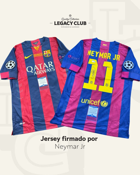 Jersey Firmado Neymar Jr Barcelona 2015