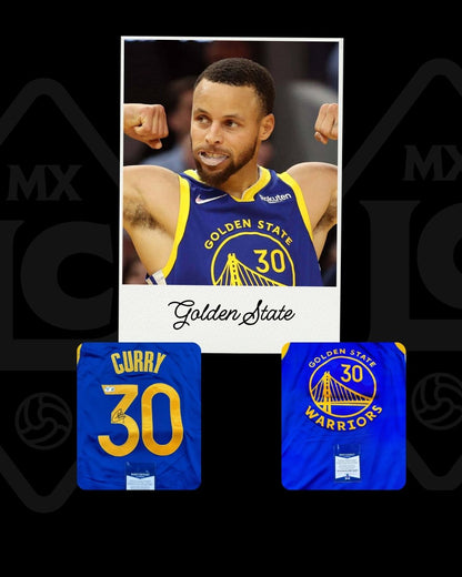 Jersey firmado Stephen Curry Golden State Warriors