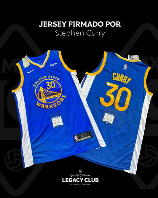 Jersey firmado Stephen Curry Golden State Warriors