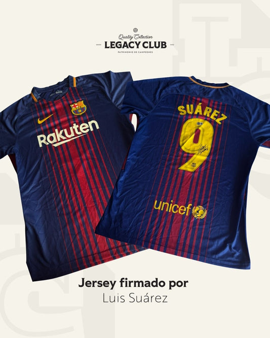 Jersey firmado Luis Suarez FC Barcelona 2018