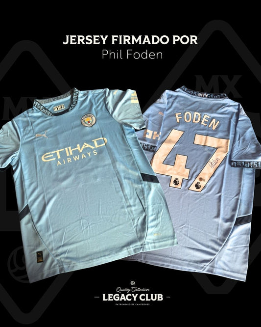 Jersey firmado Phil Foden Manchester City
