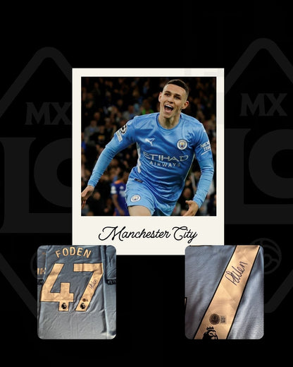 Jersey firmado Phil Foden Manchester City